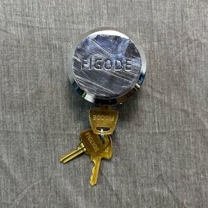 Stainless Steel Puck Lock, Heavy Duty & High Security Padlock, Military Grade